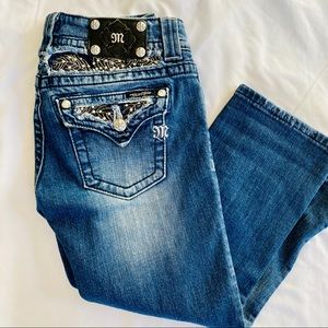 Miss Me Classic Jean Capris style JP6085P size 28